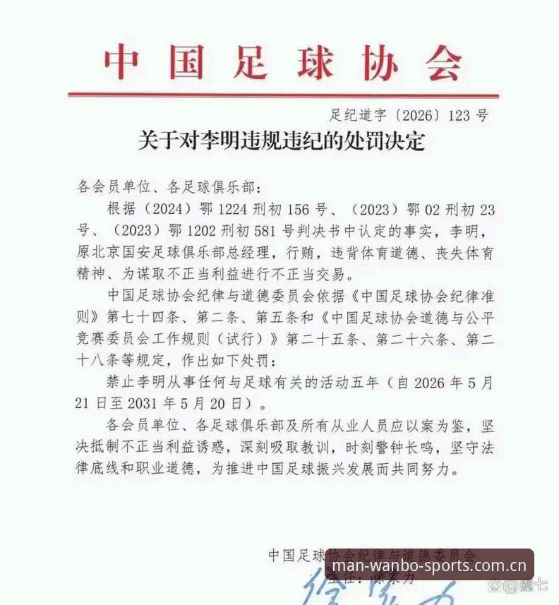 中国足协第三批禁足名单全面解析：足球反腐风暴下的行业革新信号